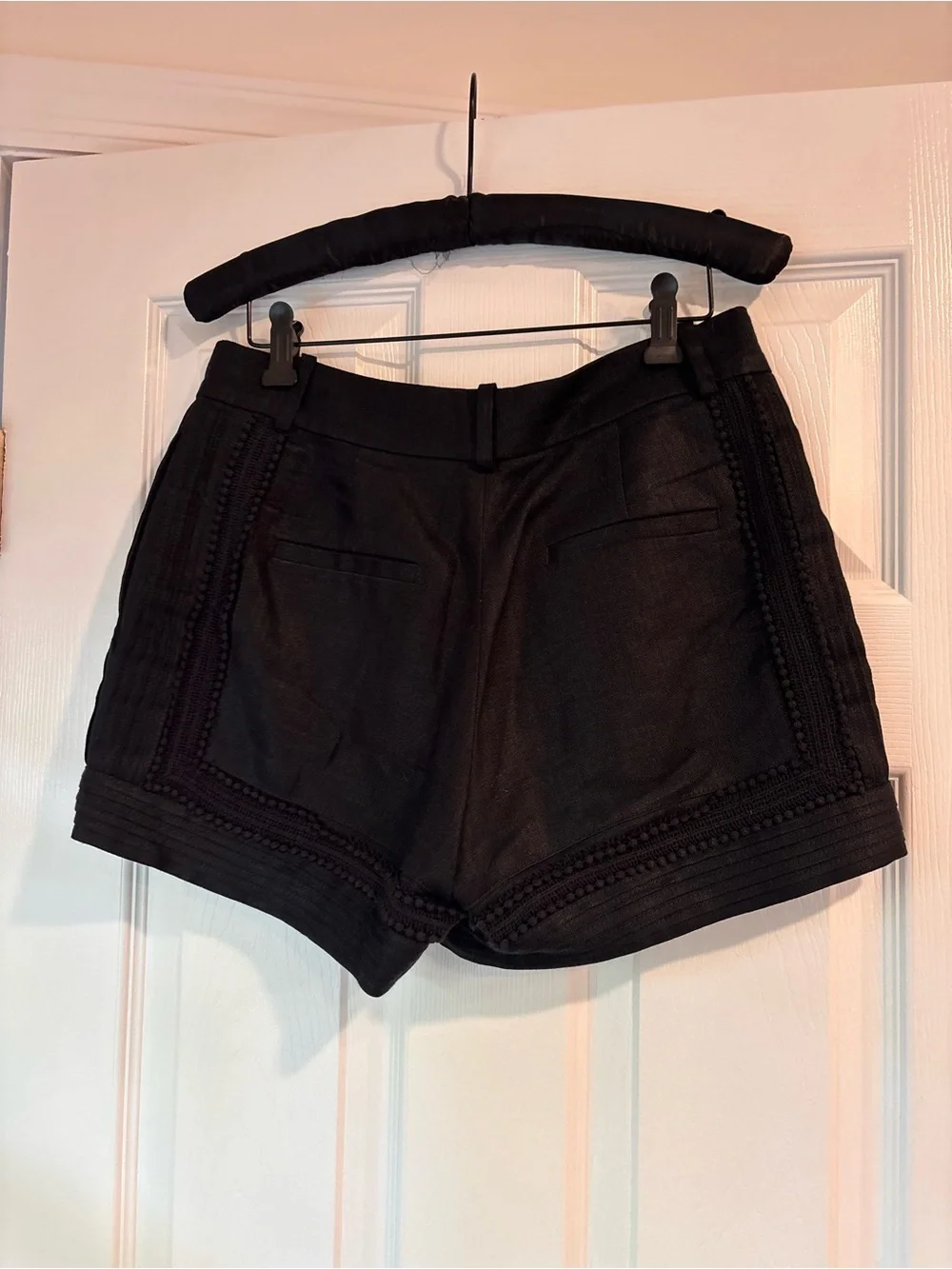 J.Crew black cotton shorts size 00